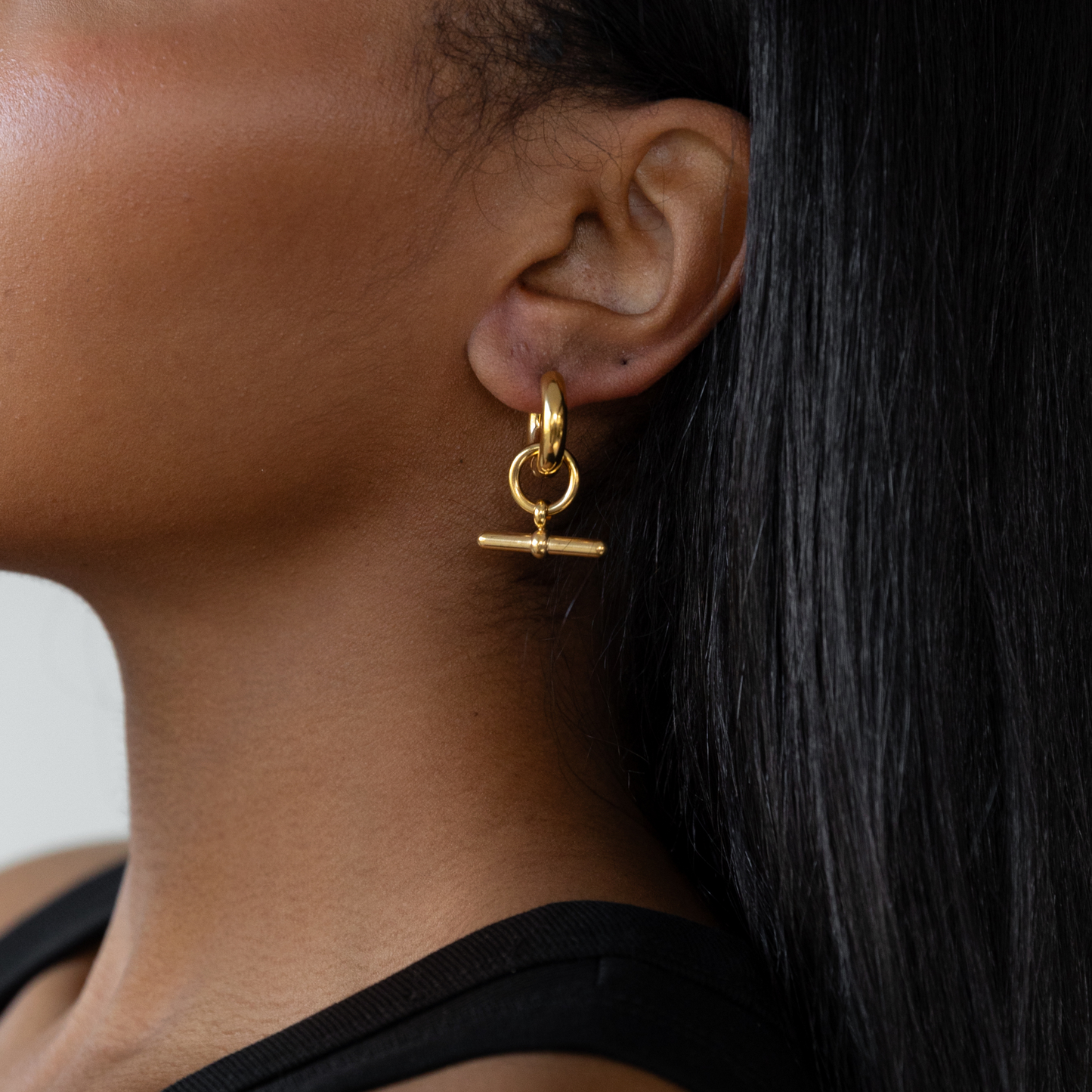 Multi wear bar earrings