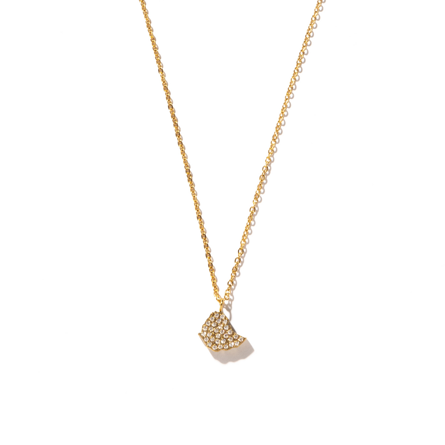 The Ethiopian Map Pendant