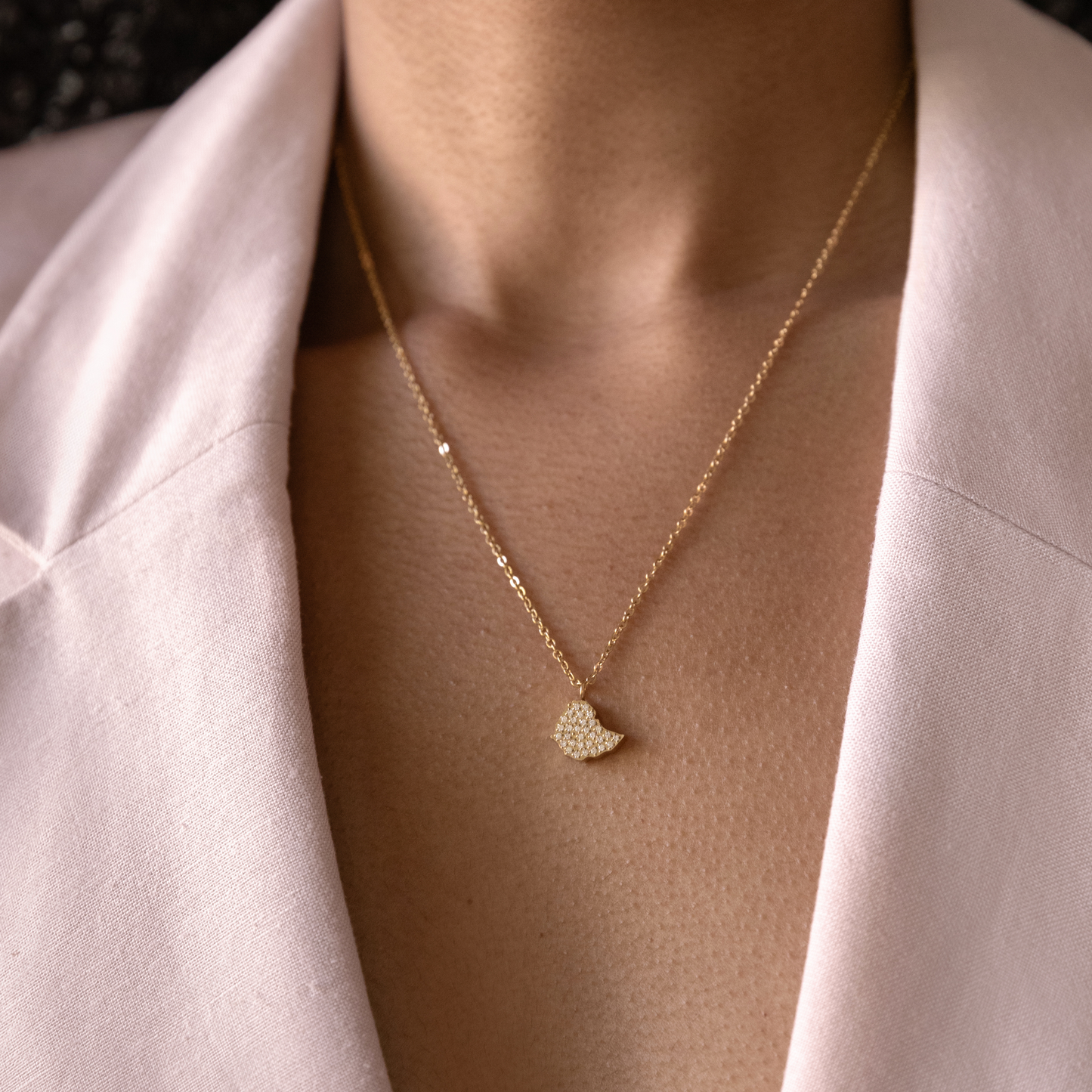 The Ethiopian Map Pendant