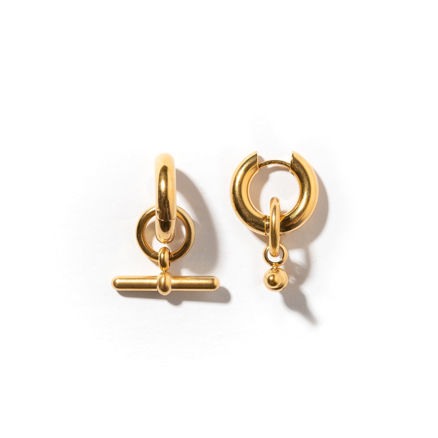 Multi wear bar earrings