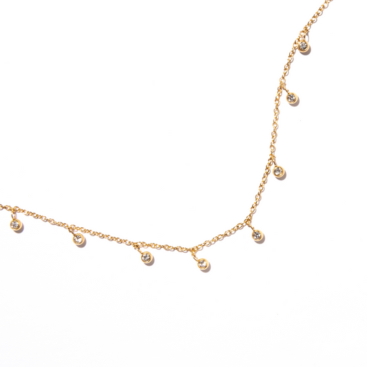 Crystal Drop Necklace