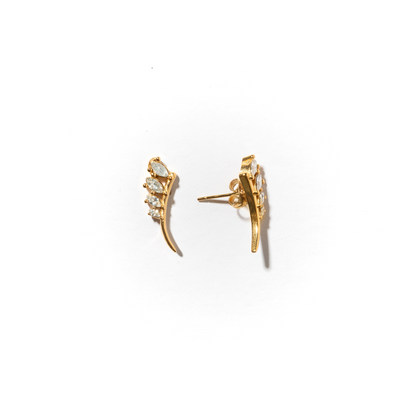 The crystal raindrop studs