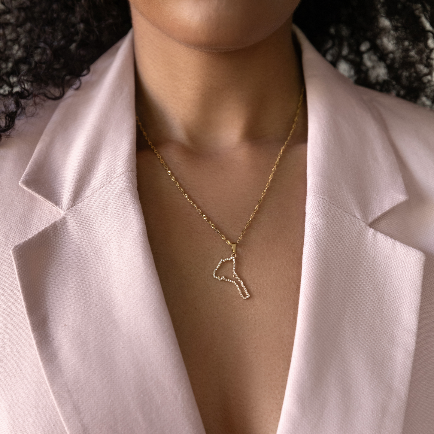 The Eritrean Map Pendant