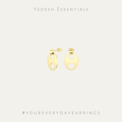 Cutout oval studs