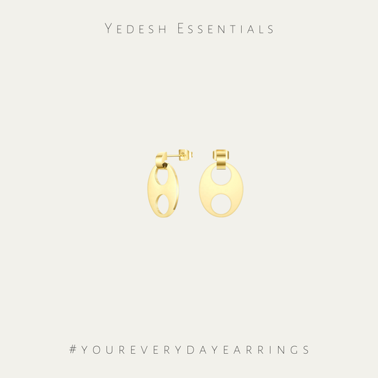 Cutout oval studs