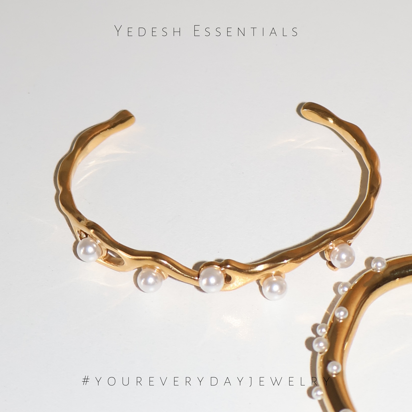 Pearl studded bangles