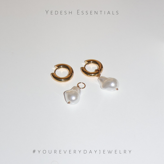 Multi-wear baroque pearl earrings
